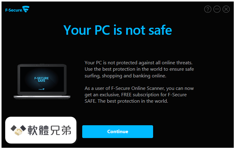 F-Secure Online Scanner Screenshot 5