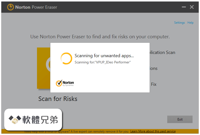 Norton Power Eraser Screenshot 2