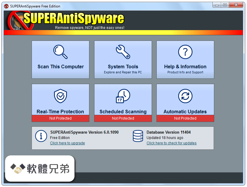 SuperAntiSpyware Screenshot 1