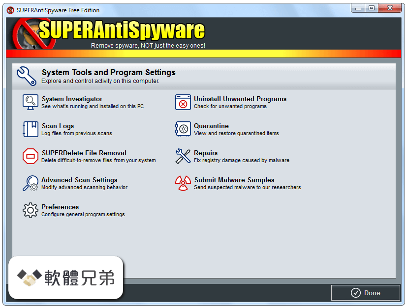 SuperAntiSpyware Screenshot 4