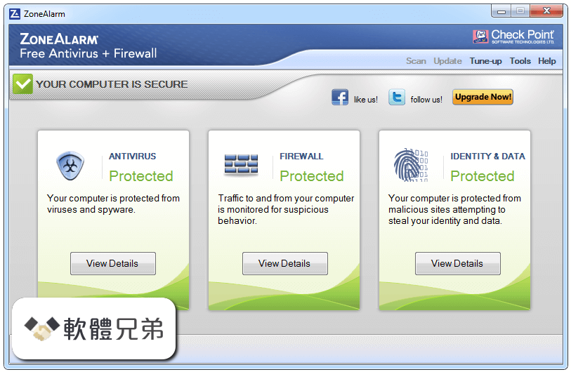 ZoneAlarm Free Antivirus Screenshot 1