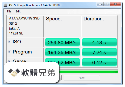 AS SSD Benchmark Screenshot 3