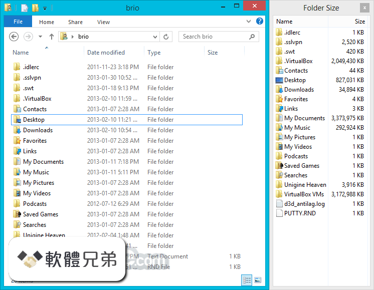Folder Size for Windows (32-bit) Screenshot 1