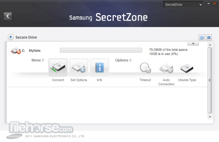 Samsung Drive Manager Screenshot 5