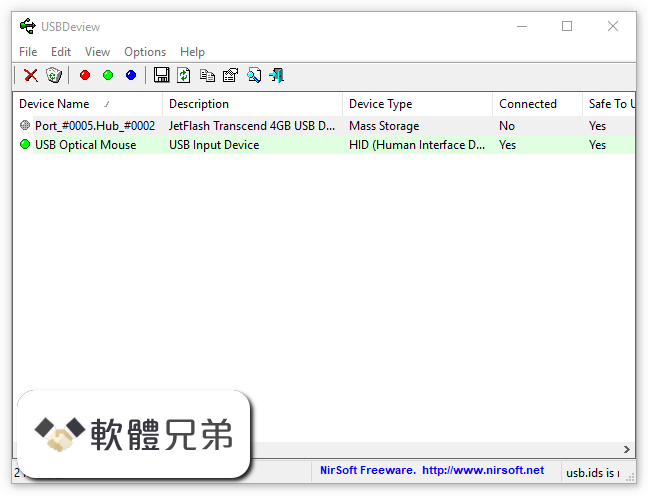 USBDeview (64-bit) Screenshot 1