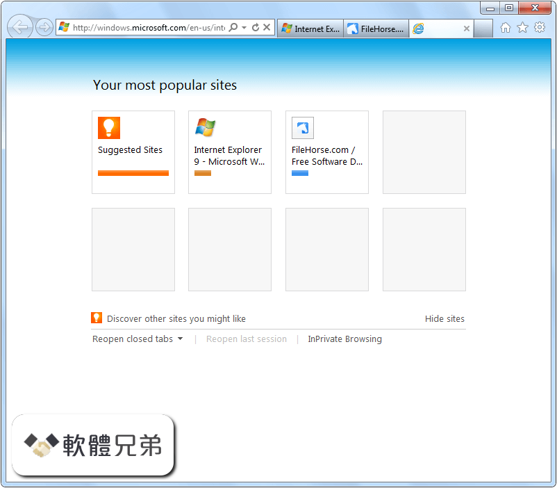 Internet Explorer (Vista64) Screenshot 2