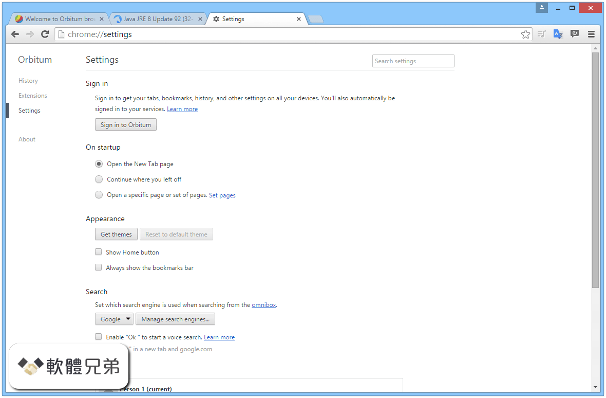 Orbitum Browser Screenshot 5