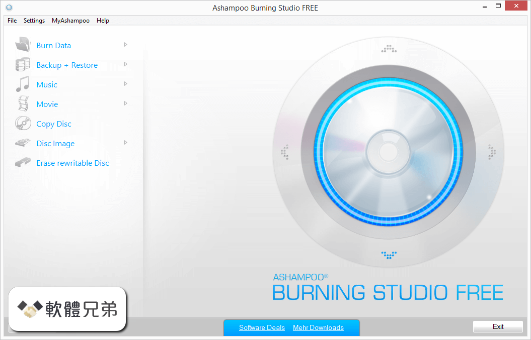 Ashampoo Burning Studio Free Screenshot 1