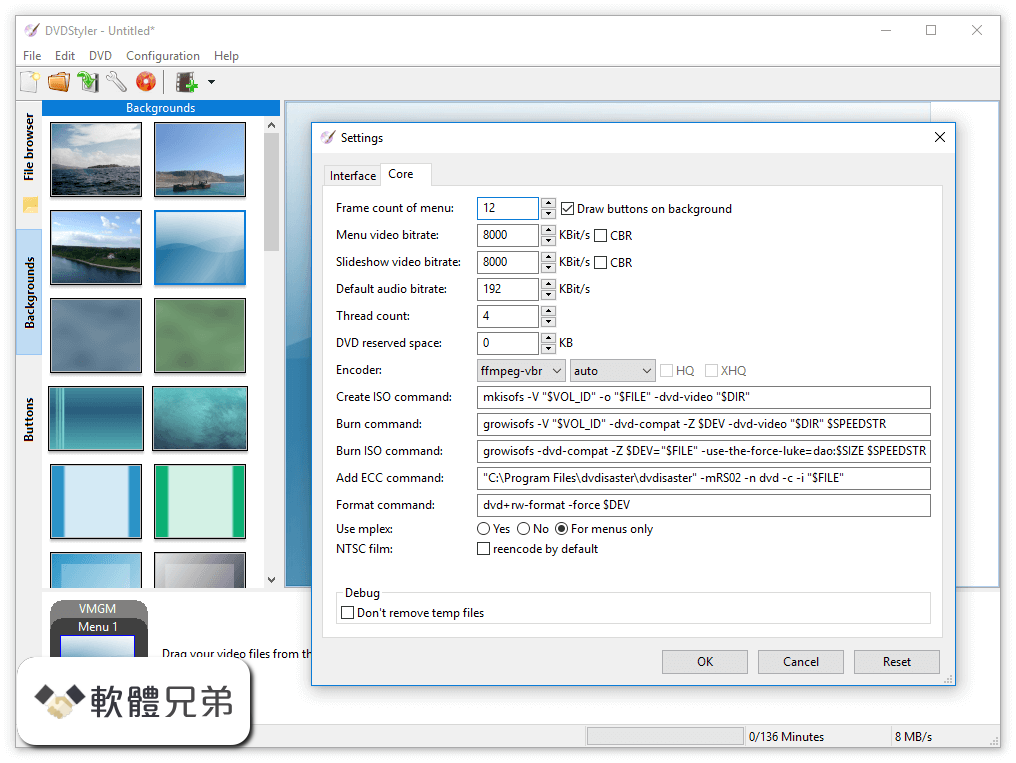 DVDStyler (32-bit) Screenshot 4