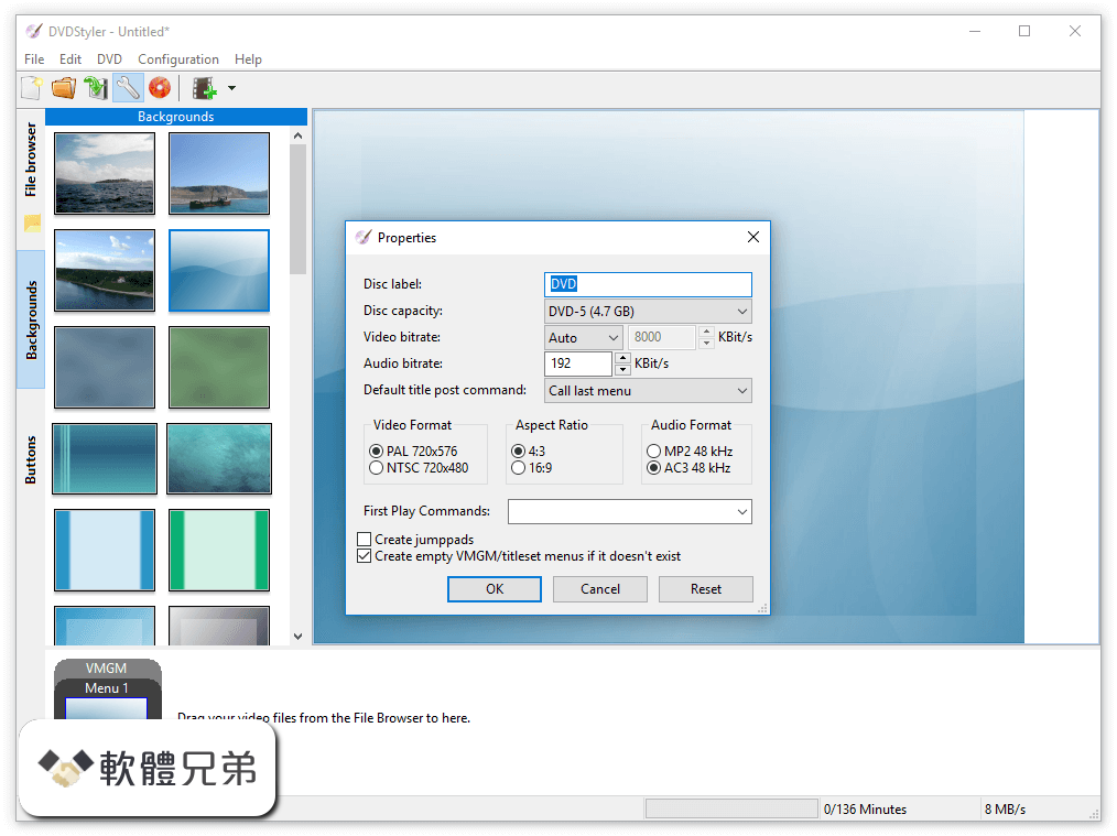 DVDStyler (64-bit) Screenshot 5