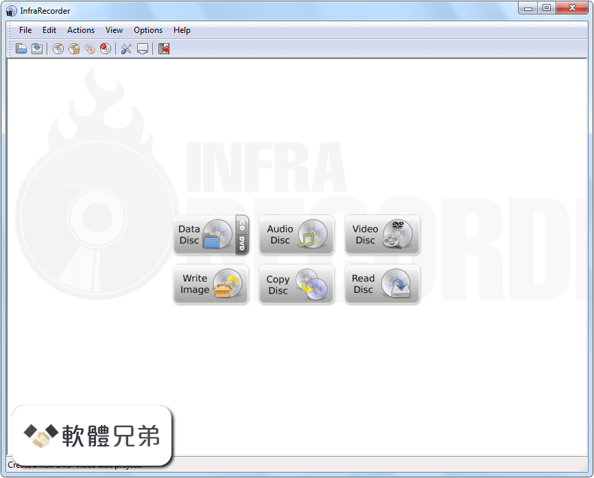 InfraRecorder (32-bit) Screenshot 1