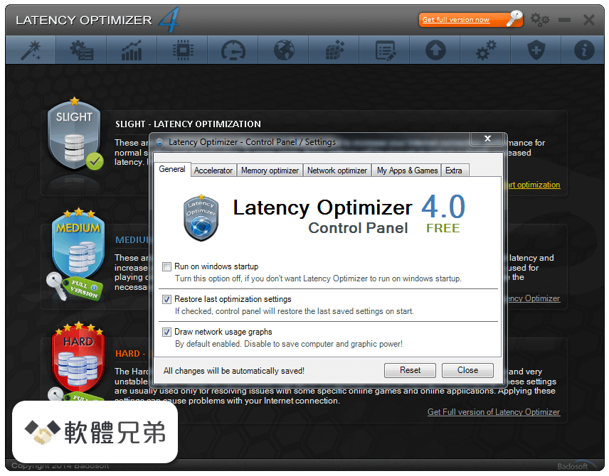 Latency Optimizer Screenshot 5