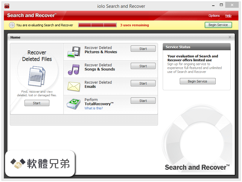 Search and Recover Screenshot 1