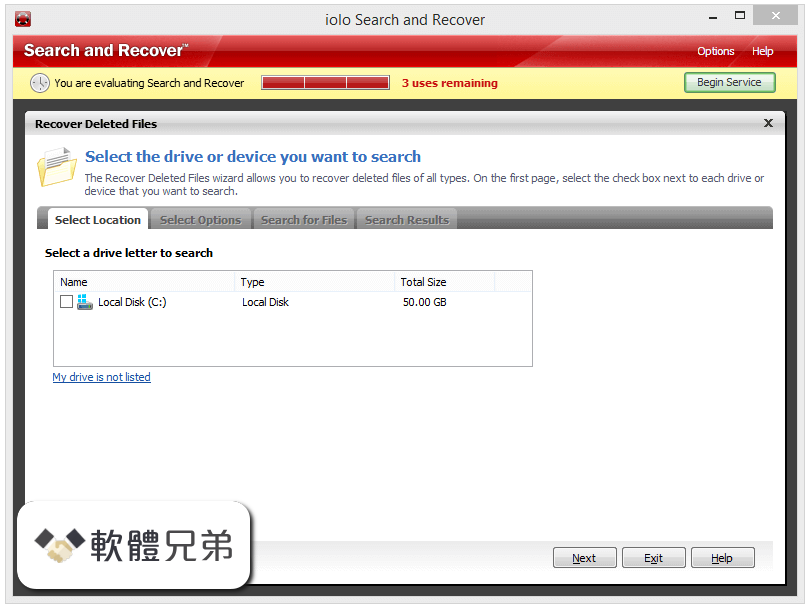 Search and Recover Screenshot 2