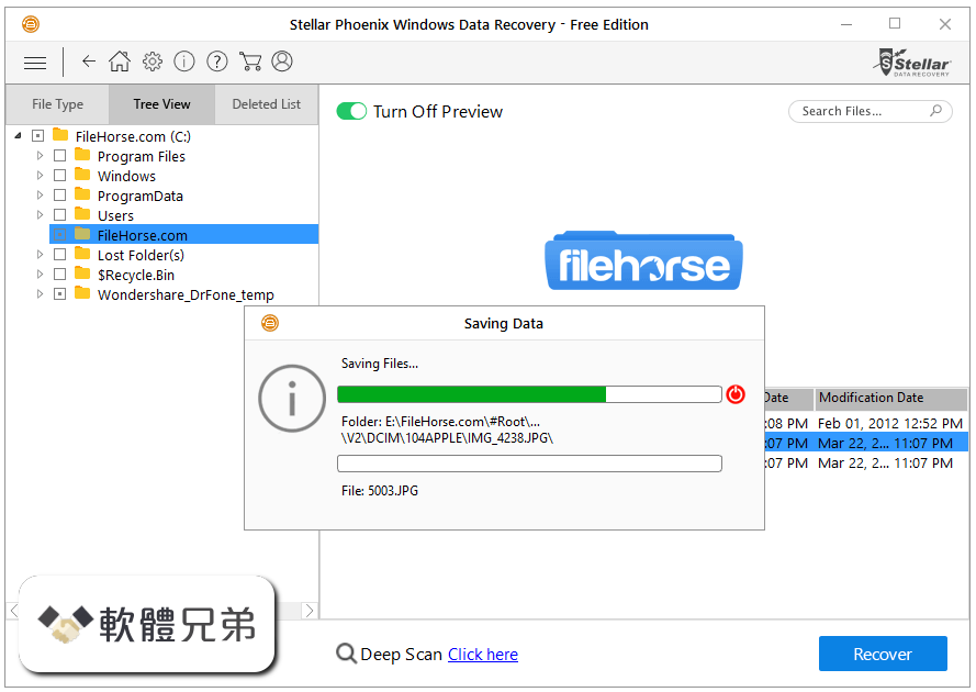 Stellar Phoenix Windows Data Recovery Screenshot 4