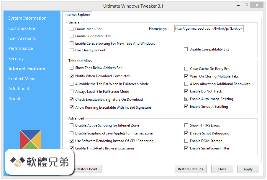 Ultimate Windows Tweaker Screenshot 4