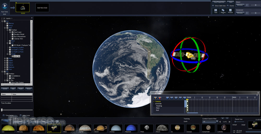 Microsoft WorldWide Telescope Screenshot 1