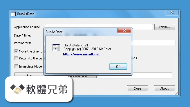 RunAsDate (64-bit) Screenshot 2