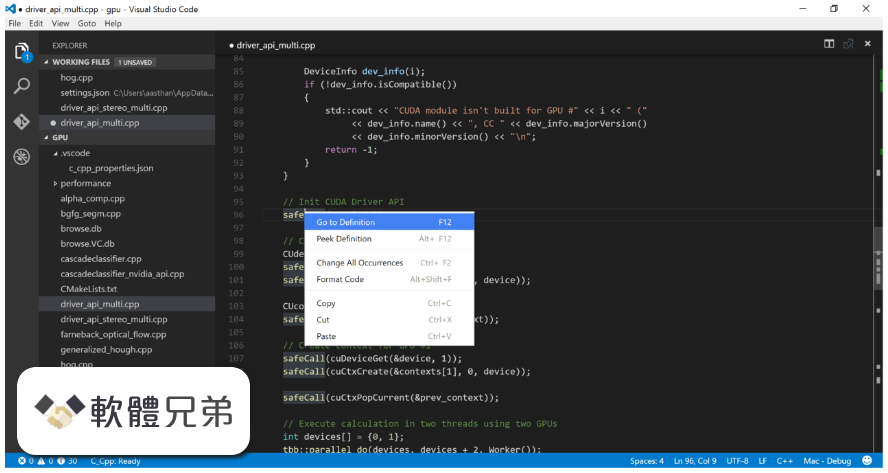Visual Studio Code Screenshot 3