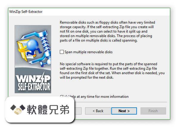 WinZip Self-Extractor Screenshot 3