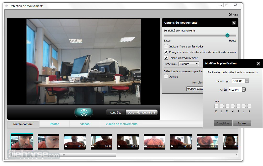 Logitech Webcam Software Screenshot 2