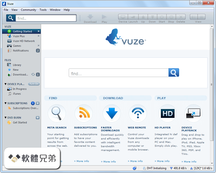 Vuze (64-bit) Screenshot 1