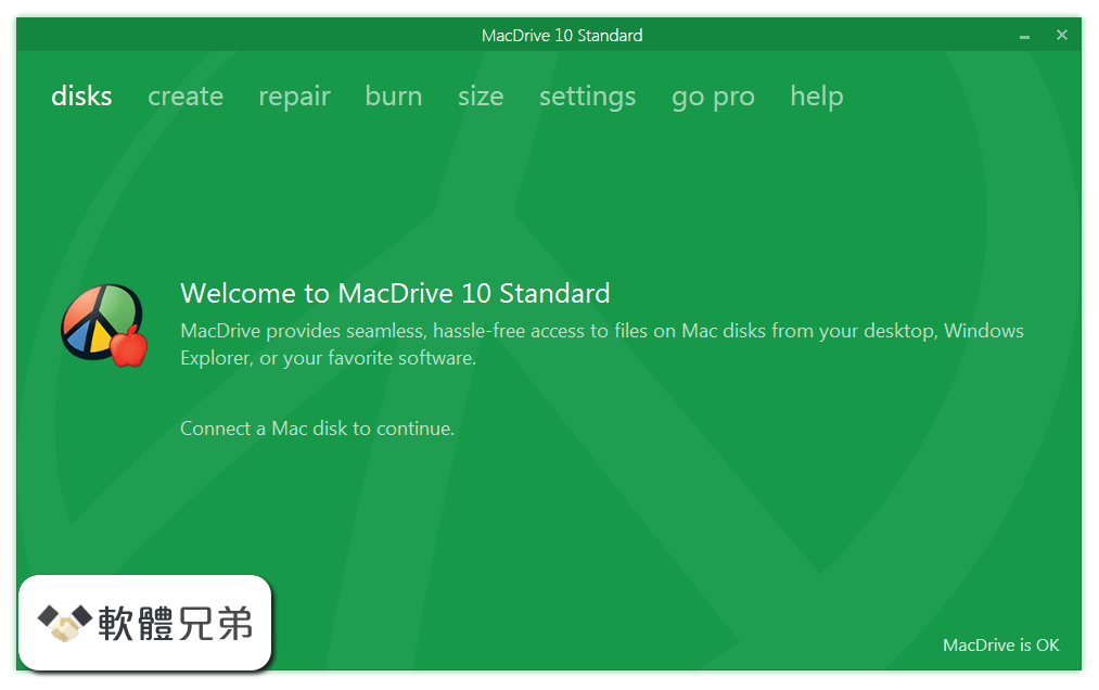MacDrive Standard Screenshot 1