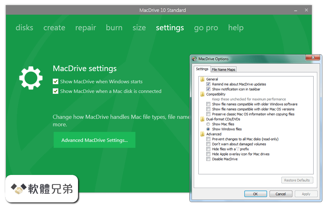 MacDrive Standard Screenshot 5