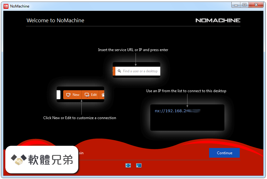 NoMachine Screenshot 1