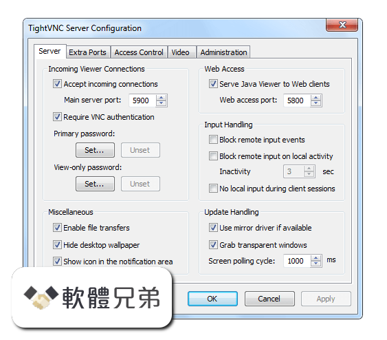TightVNC (64-bit) Screenshot 1
