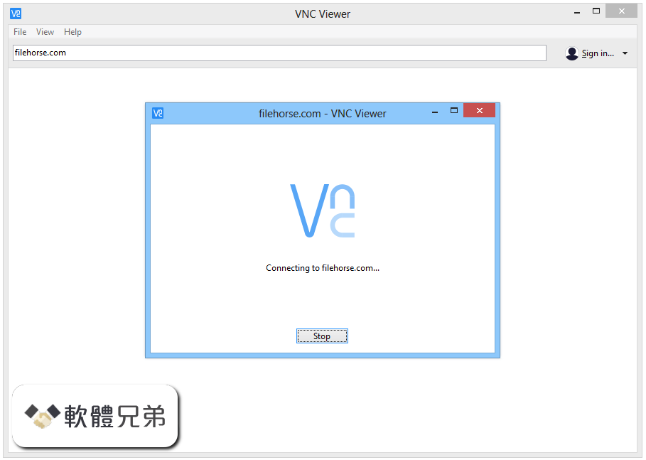 VNC Connect Screenshot 2