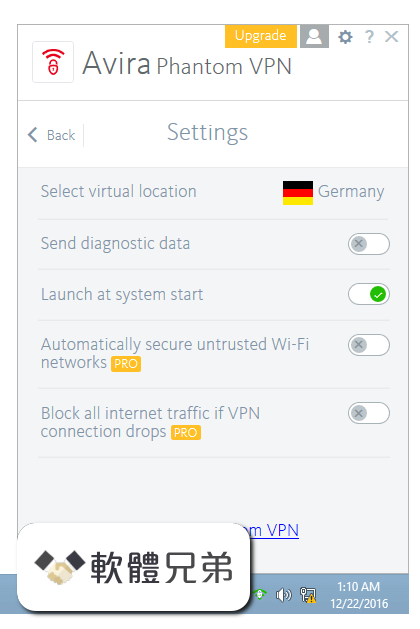 Avira Phantom VPN Screenshot 5