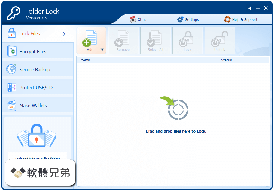 Folder Lock Screenshot 2
