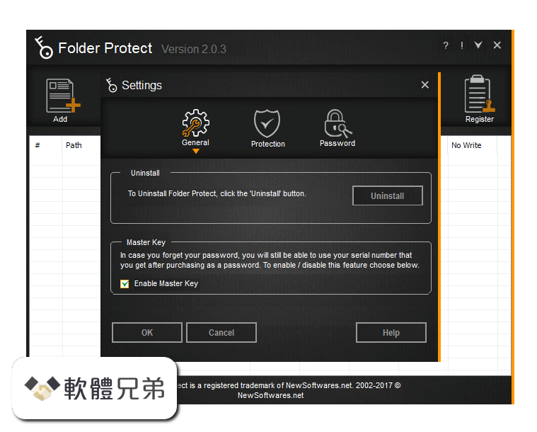 Folder Protect Screenshot 4