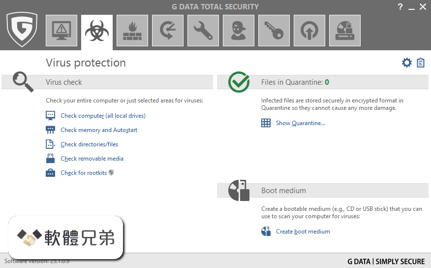 G DATA Total Security Screenshot 2