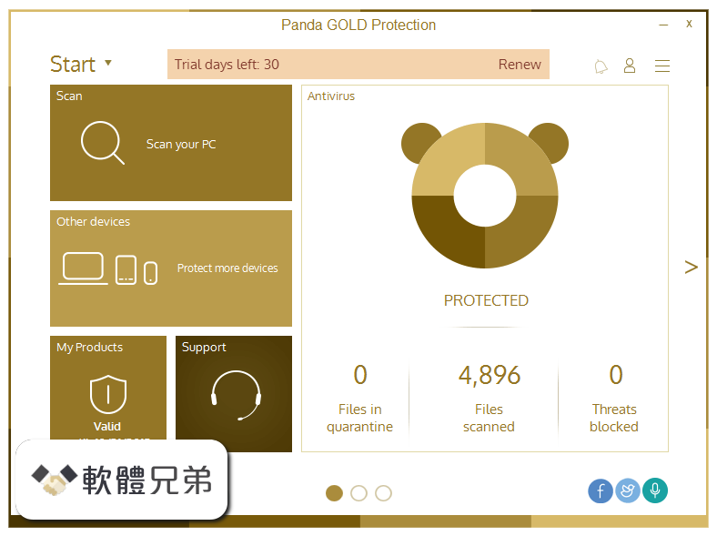 Panda Gold Protection Screenshot 1