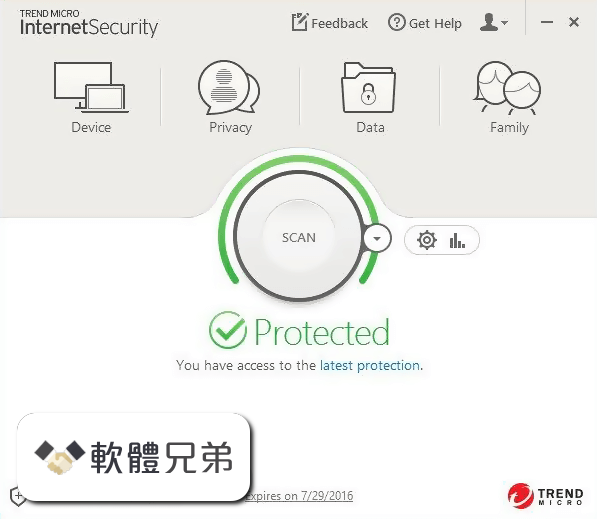 Trend Micro Internet Security Screenshot 1