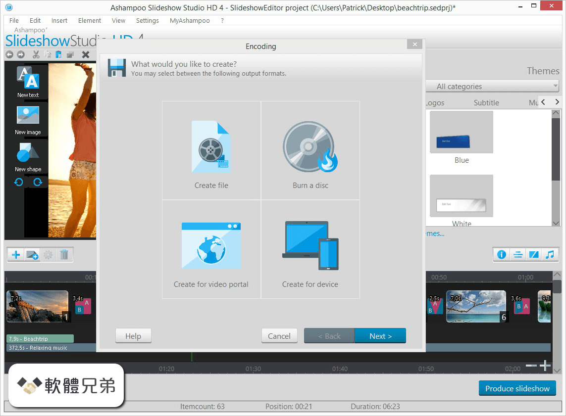 Ashampoo Slideshow Studio HD Screenshot 4
