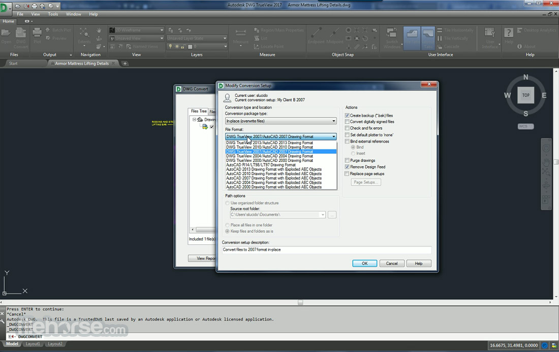 Autodesk DWG Trueview (64-bit) Screenshot 4
