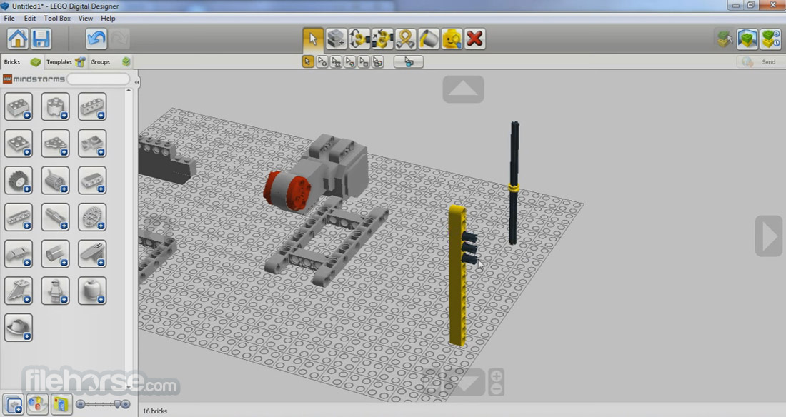 LEGO Digital Designer Screenshot 1