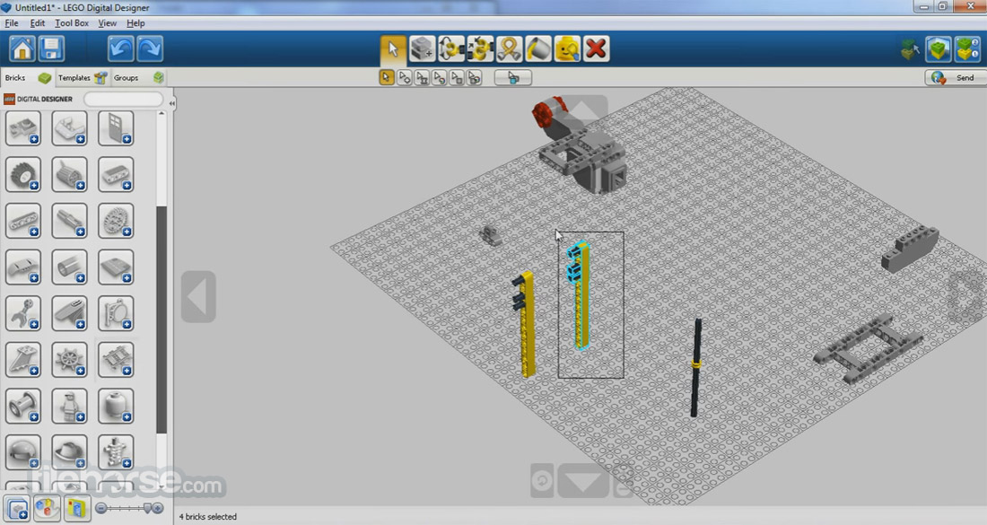 LEGO Digital Designer Screenshot 3