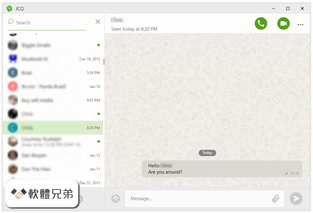 ICQ Screenshot 1