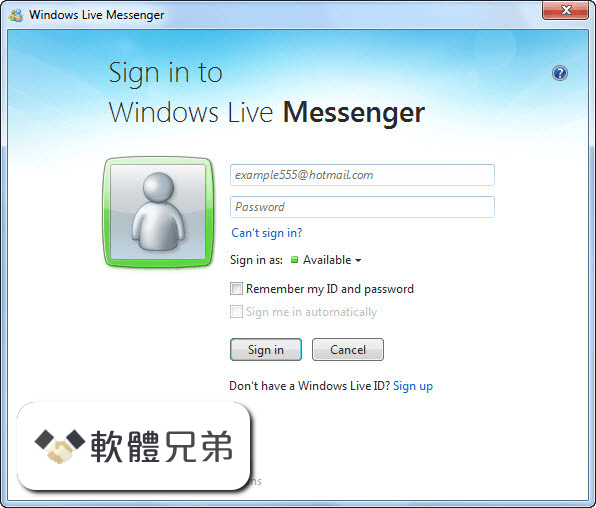 Windows Live Messenger Screenshot 1