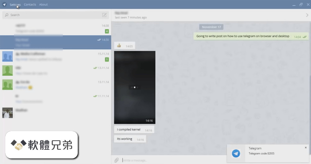 Telegram for Desktop Screenshot 3