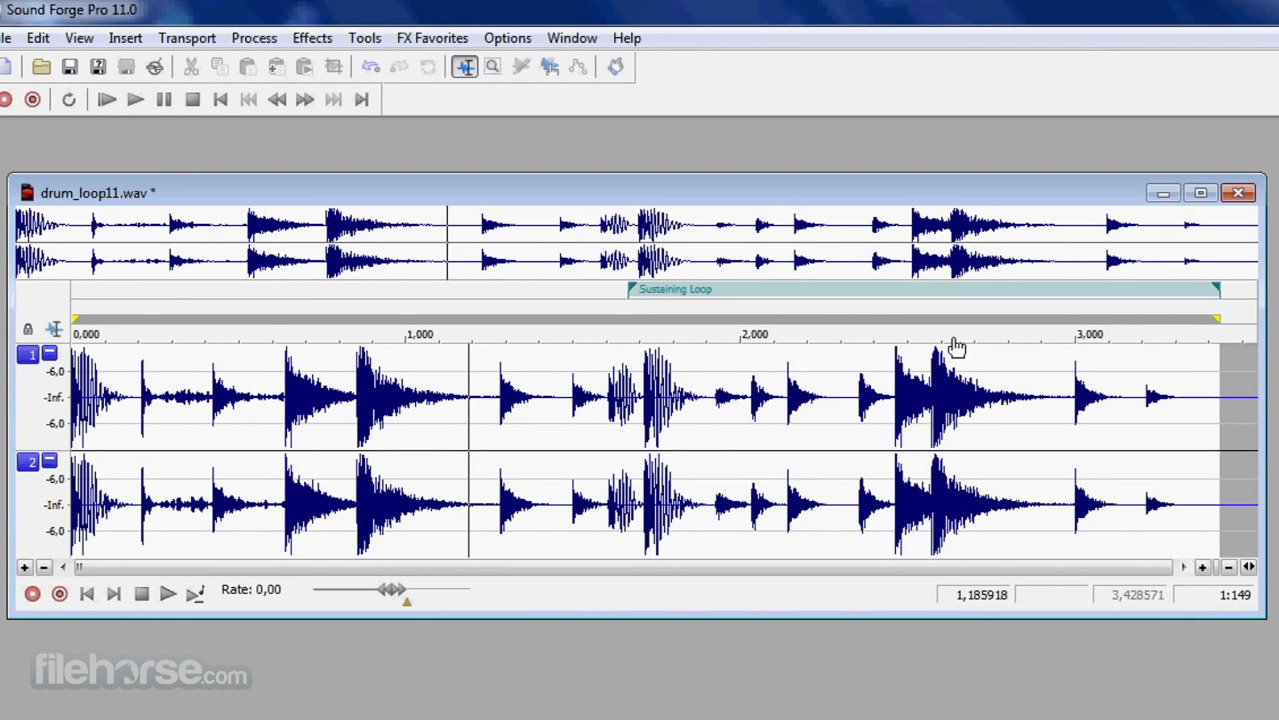 Sound Forge Pro Screenshot 2