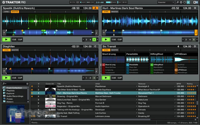Traktor DJ software Screenshot 3