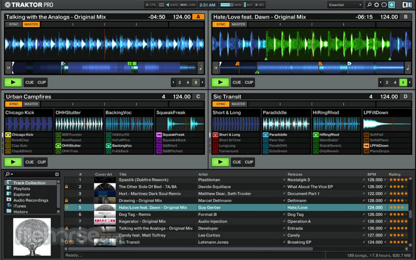 Traktor DJ software Screenshot 4