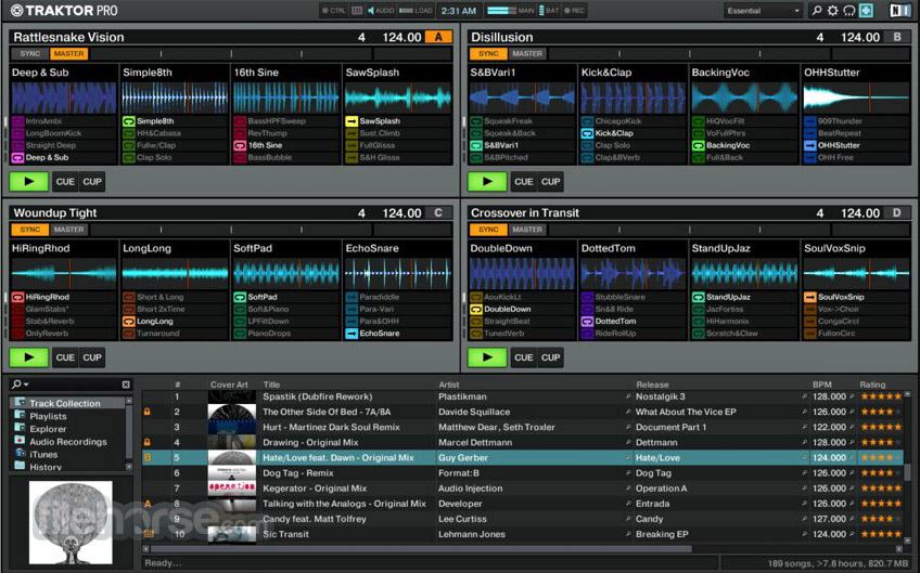 Traktor DJ software Screenshot 5