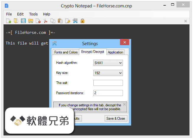 Crypto Notepad Screenshot 5