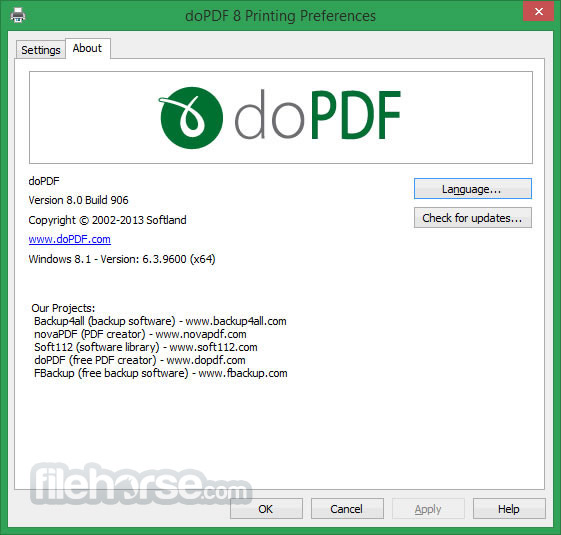 doPDF Screenshot 5